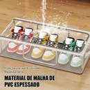 Com zíper Caixa de armazenamento empilhável para sapatos, caixa de armazenamento transparente multifuncional em concha