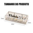 Com zíper Caixa de armazenamento empilhável para sapatos, caixa de armazenamento transparente multifuncional em concha