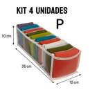 Kit Colmeia organizadora de gavetas Para Calcinhas/Camisetas/Roupas bebê P, M,G,GG - Organizamais