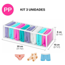 Kit Colmeia organizadora de gavetas Para Calcinhas/Camisetas/Roupas bebê P, M,G,GG - Organizamais