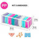 Kit Colmeia organizadora de gavetas Para Calcinhas/Camisetas/Roupas bebê P, M,G,GG - Organizamais