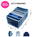 Kit Colmeia organizadora de gavetas Para Calcinhas/Camisetas/Roupas bebê P, M,G,GG - Organizamais