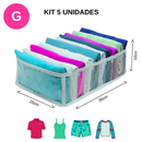 Kit Colmeia organizadora de gavetas Para Calcinhas/Camisetas/Roupas bebê P, M,G,GG - Organizamais