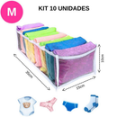 Kit Colmeia organizadora de gavetas Para Calcinhas/Camisetas/Roupas bebê P, M,G,GG - Organizamais