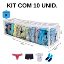 Kit Colmeia organizadora de gavetas Para Calcinhas/Camisetas/Roupas bebê P, M,G,GG - Organizamais