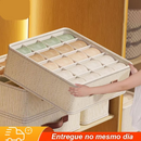 Organizador Dobrável 20 Compartimentos para Roupas Íntimas Meias Cuecas