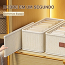 Organizador Dobrável 20 Compartimentos para Roupas Íntimas Meias Cuecas