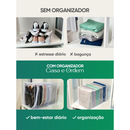 Kit Colmeias Organizadoras de Sapatos, Toalhas, Tênis, Closet XG (40x25x30 - 5 divisórias) - Casa e Ordem
